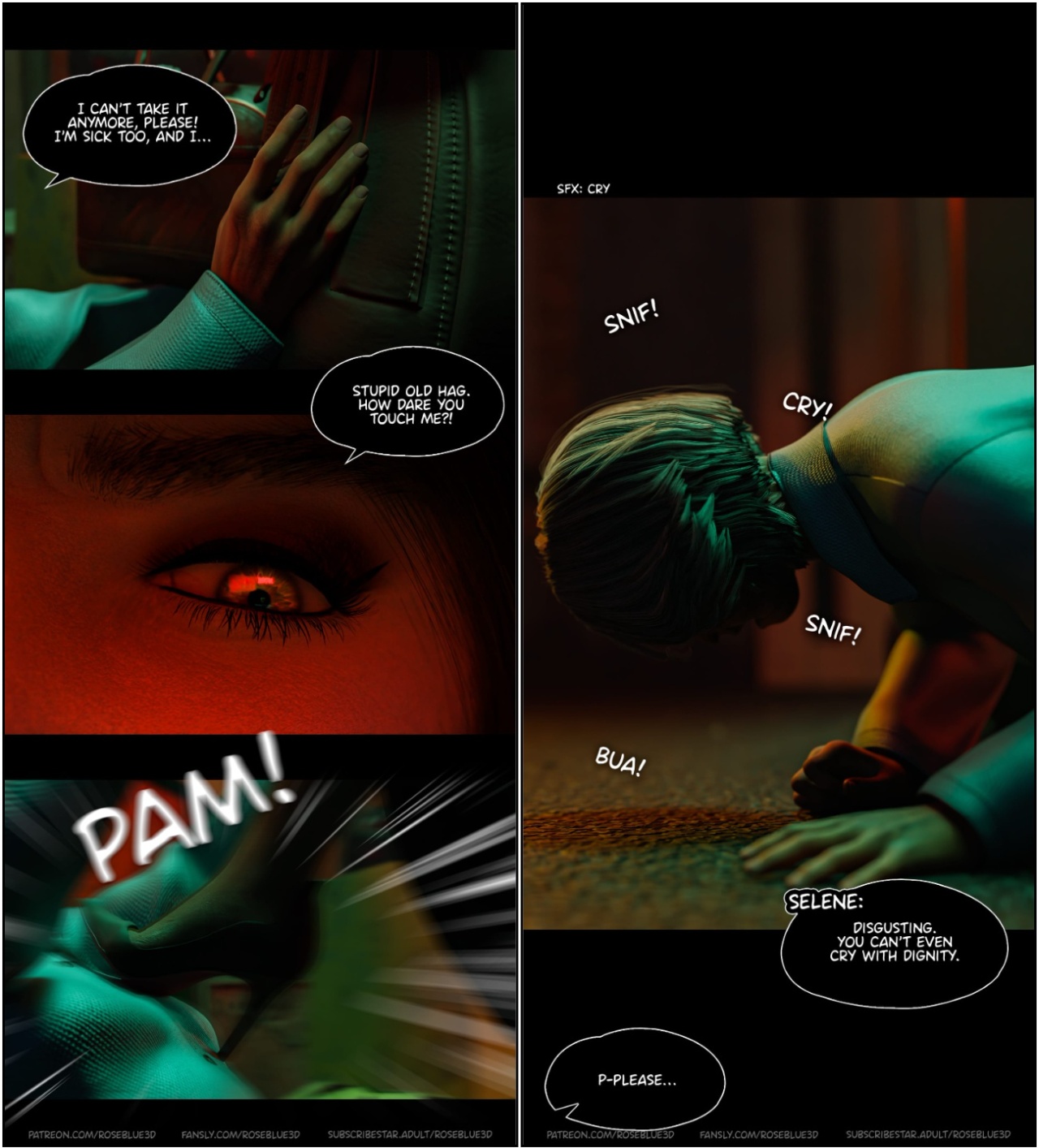 Dismissed By Rose Blue 3D Part 5 Porn Comics english 07