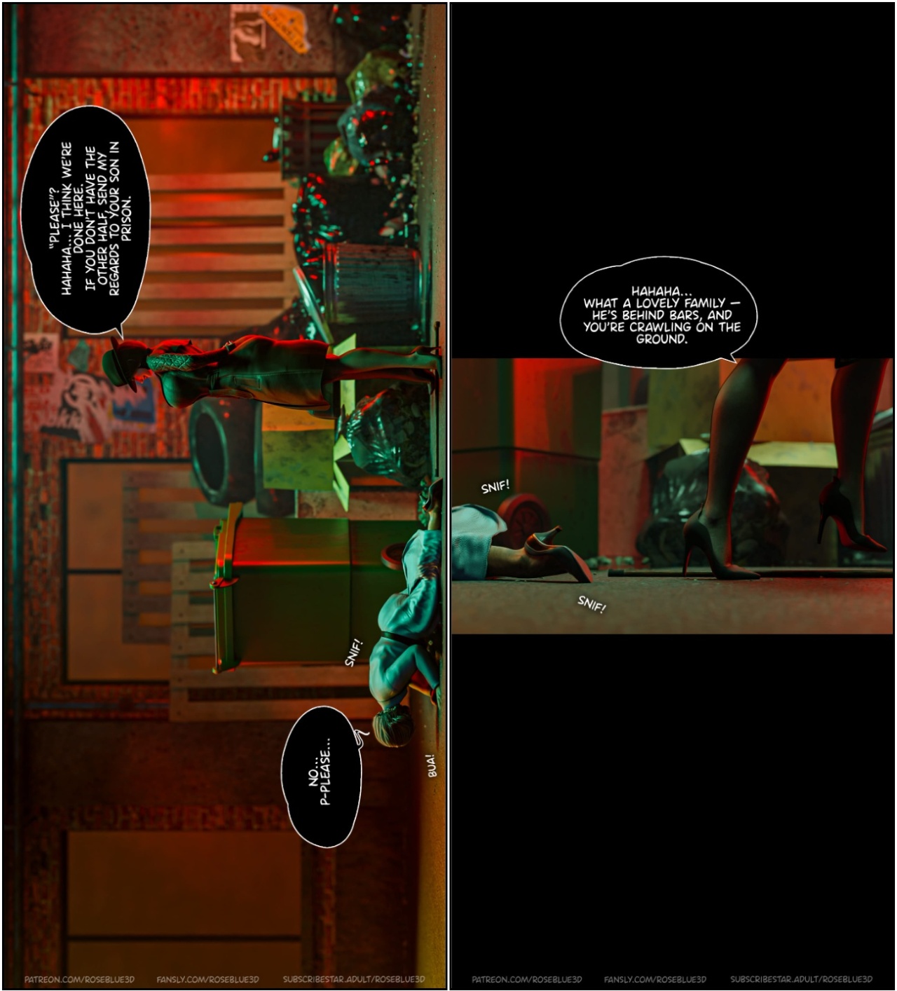 Dismissed By Rose Blue 3D Part 5 Porn Comics english 08