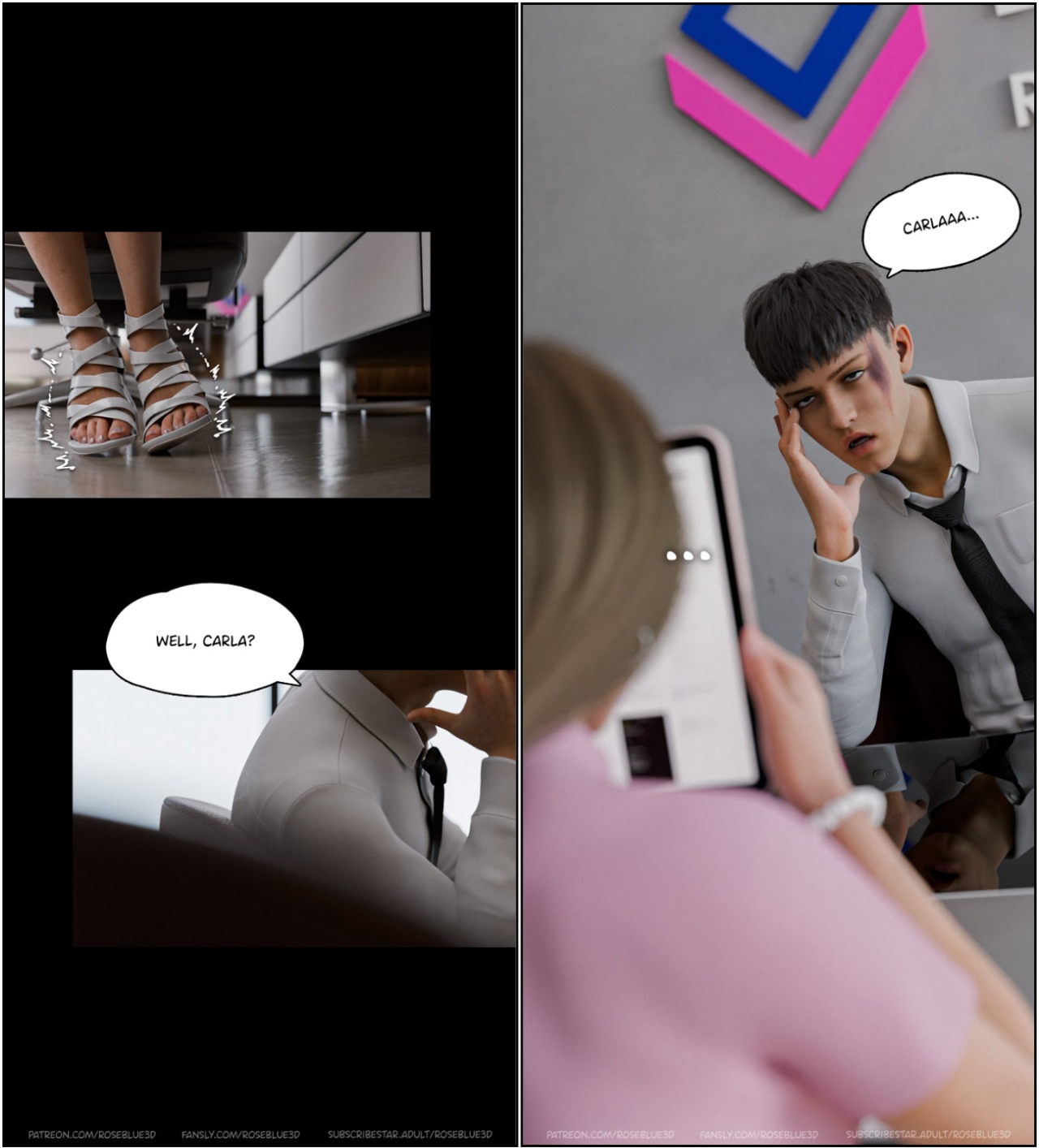 Dismissed By Rose Blue 3D Part 5 Porn Comics english 12