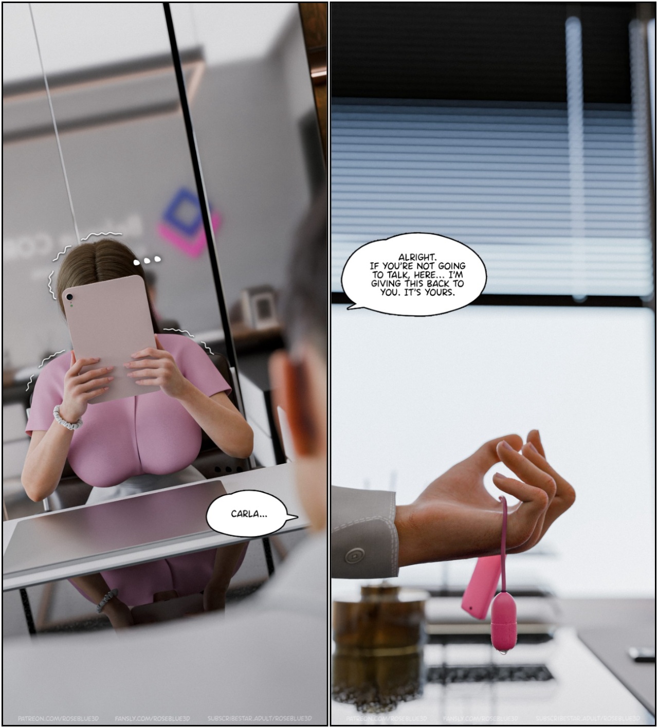 Dismissed By Rose Blue 3D Part 5 Porn Comics english 13