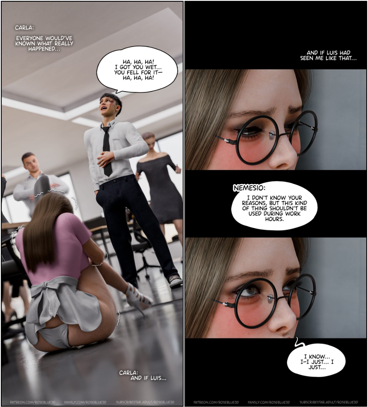 Dismissed By Rose Blue 3D Part 5 Porn Comics english 19