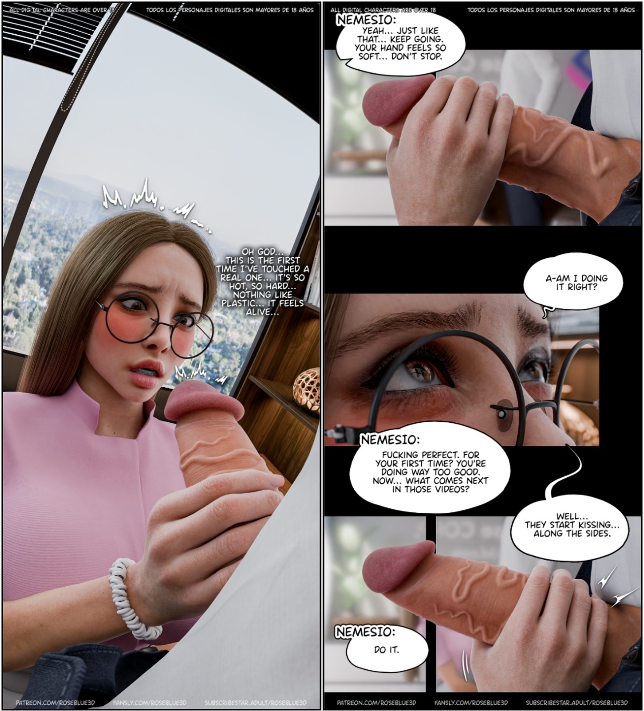 Dismissed By Rose Blue 3D Part 5 Porn Comics english 28