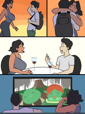 Divorced Aunt Porn Comics english 02