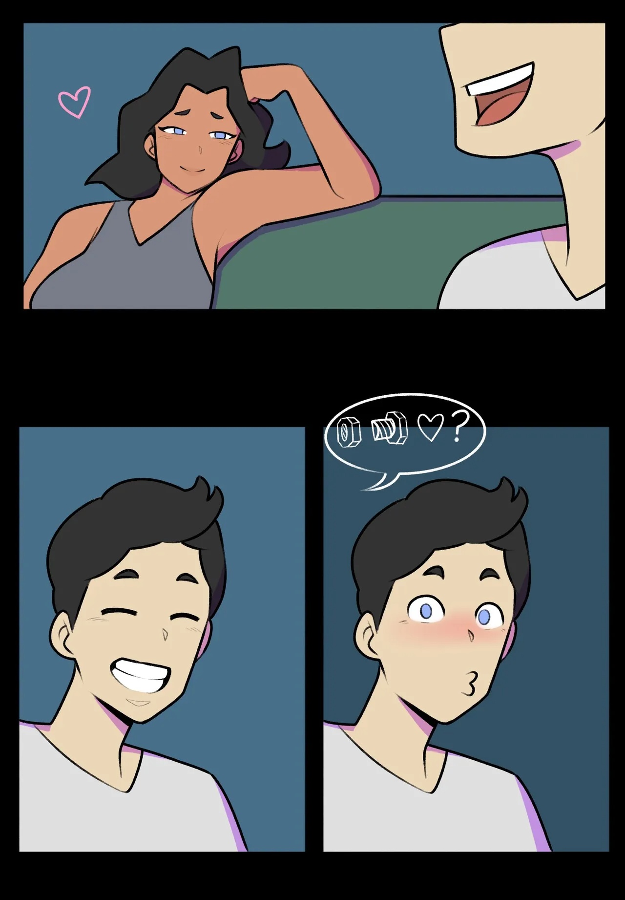 Divorced Aunt Porn Comics english 03