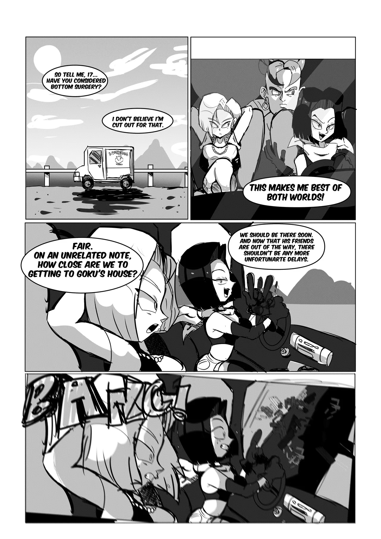 Dragon Ball Z: The Femdroid Saga Porn Comics english 03