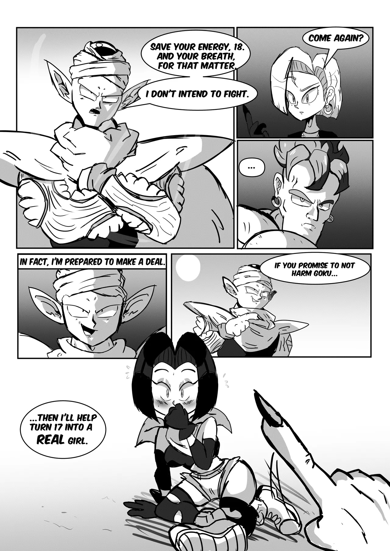 Dragon Ball Z: The Femdroid Saga Porn Comics english 06