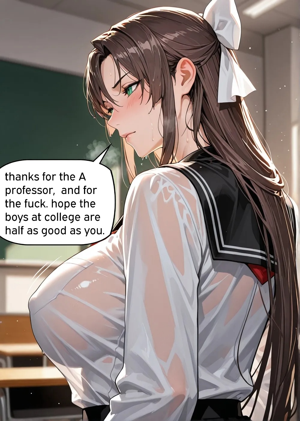 Erika Fucks Her Professor For An A Porn Comics english 36