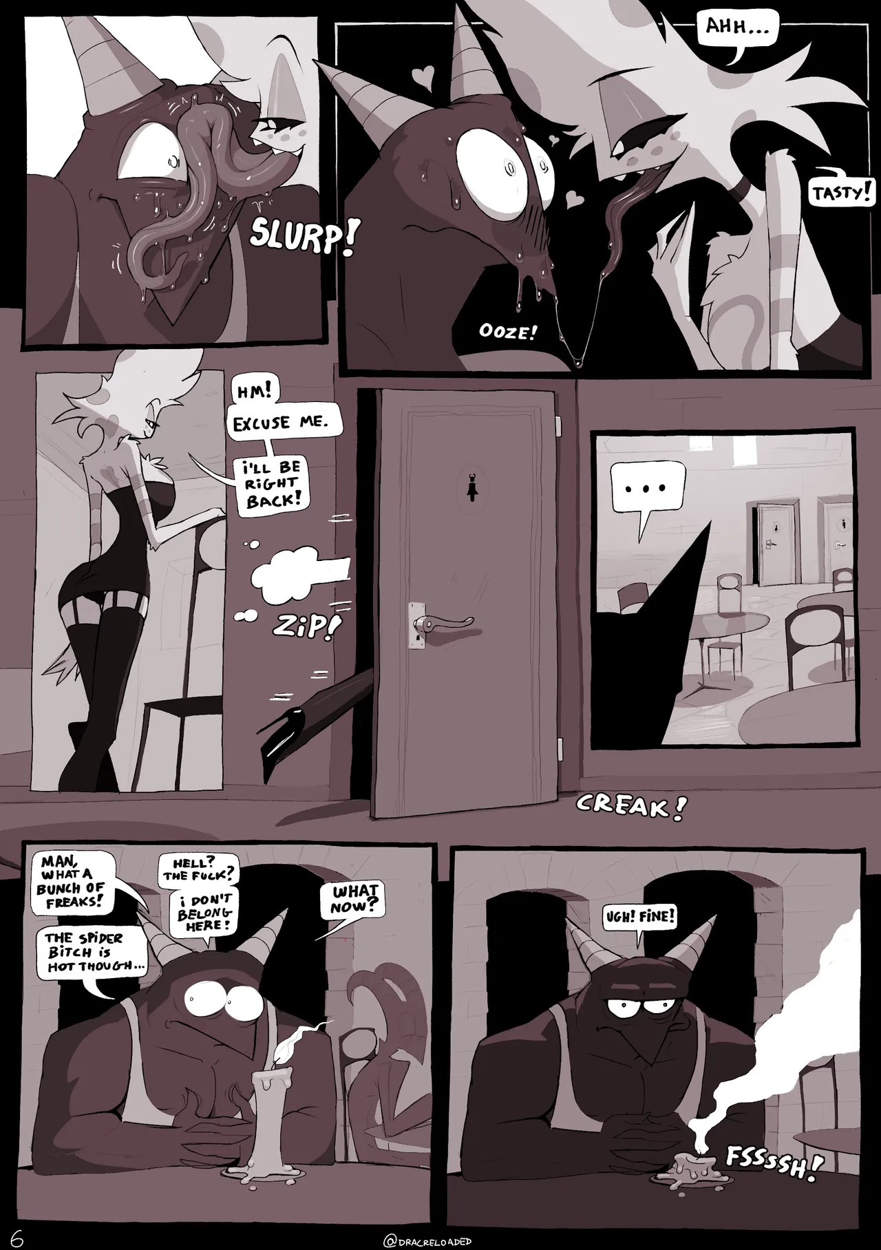 Falling Down By Dracorex Porn Comics english 07