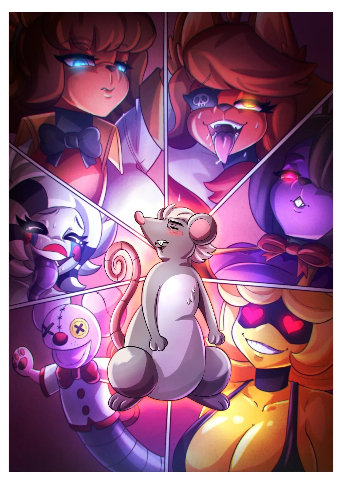 Fap Nights At Frennis Part 3 "THE OBSERVER" Porn Comics english 02