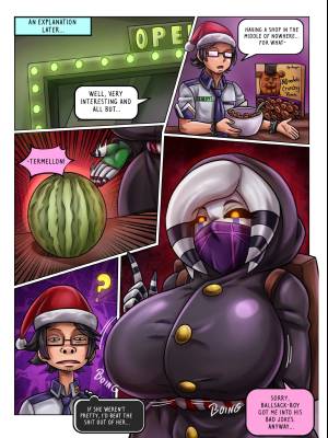 Fap Nights At Frennis Part 7 "THE XMAS OFFER" Porn Comics english 07