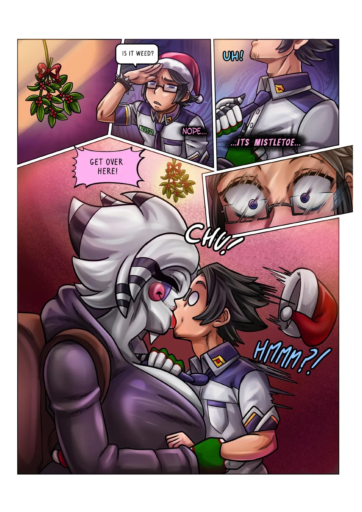 Fap Nights At Frennis Part 7 "THE XMAS OFFER" Porn Comics english 11