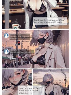 Female Teacher's Naked Exposure 3 Mika Porn Comics english 05