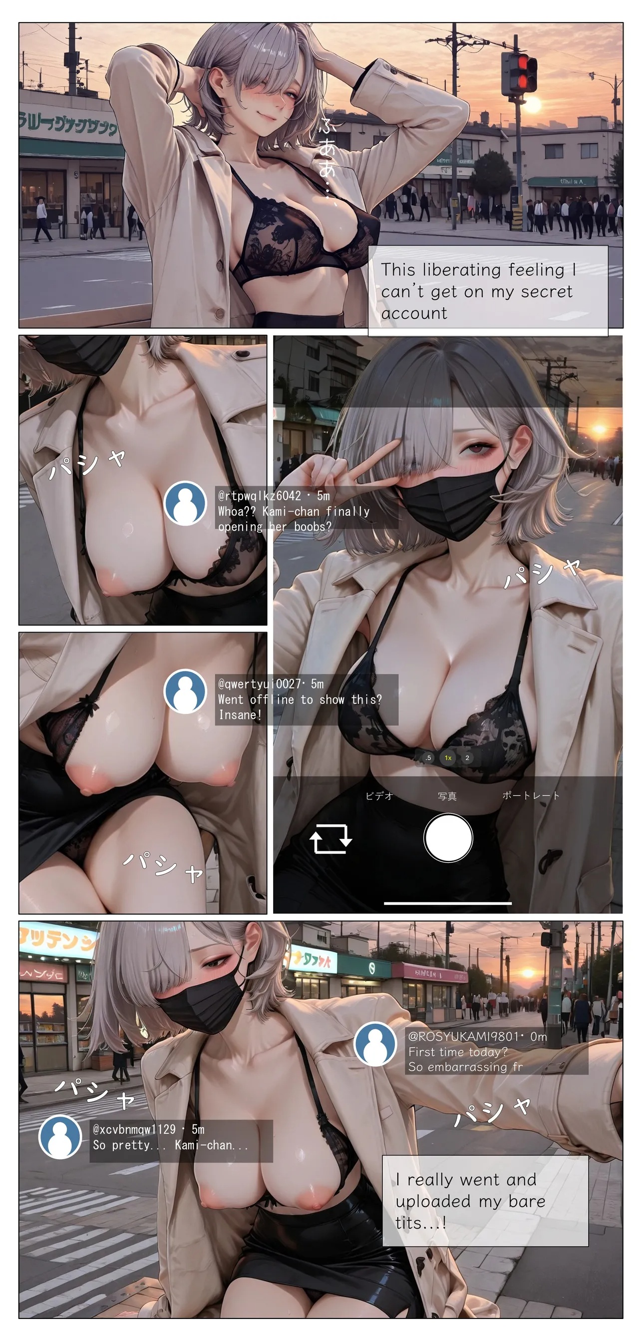 Female Teacher's Naked Exposure 3 Mika Porn Comics english 06