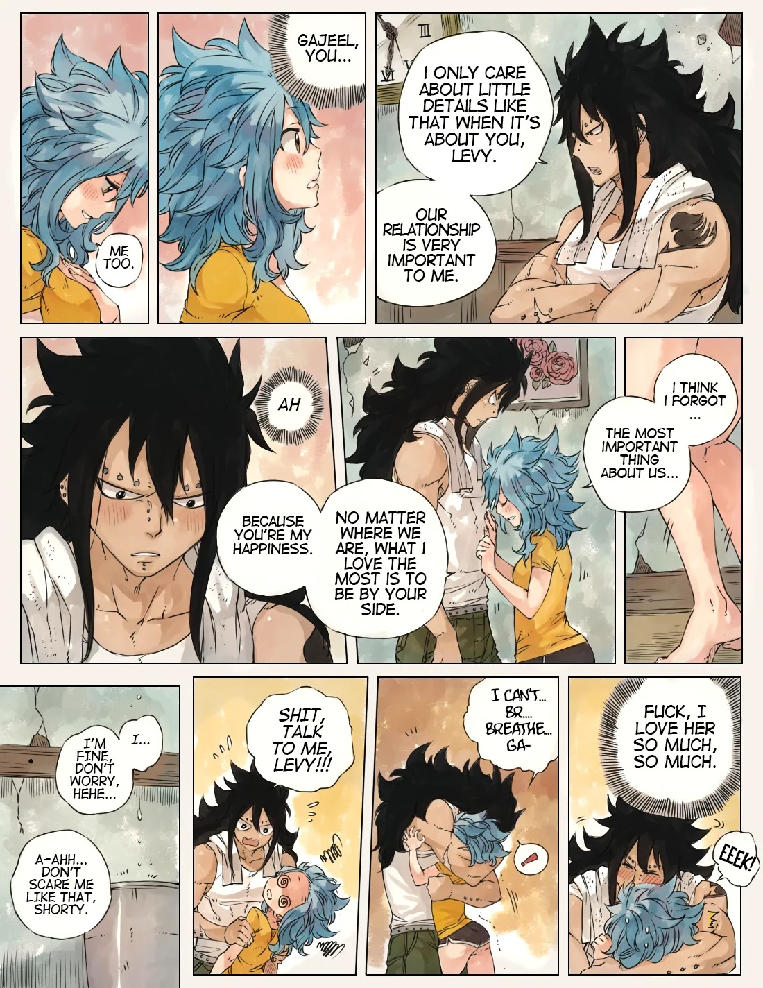 First Time: Fairy Tail DJ Porn Comics english 03