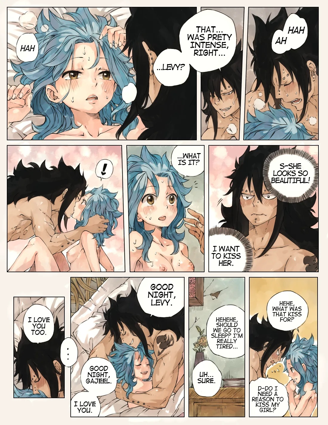 First Time: Fairy Tail DJ Porn Comics english 12