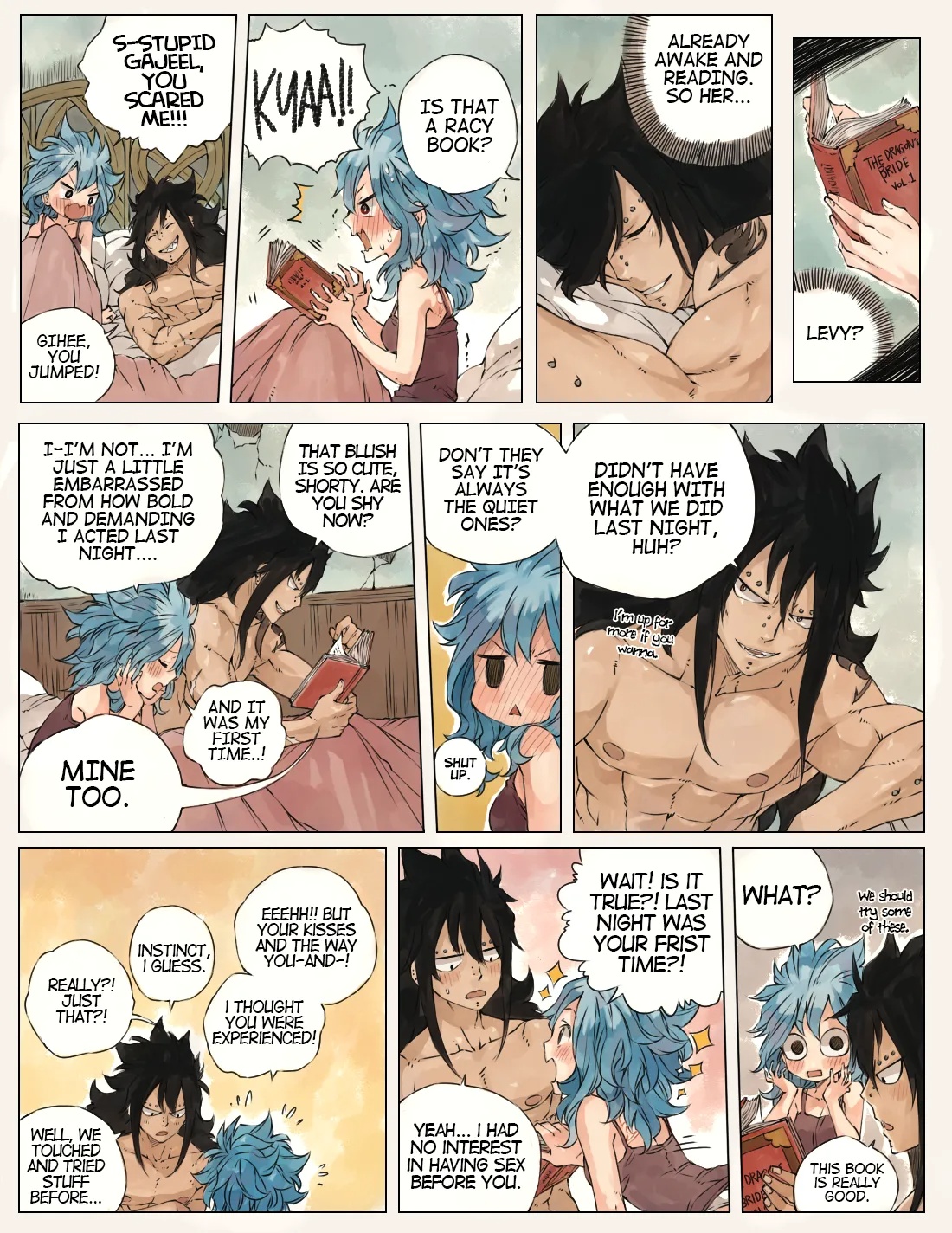 First Time: Fairy Tail DJ Porn Comics english 13