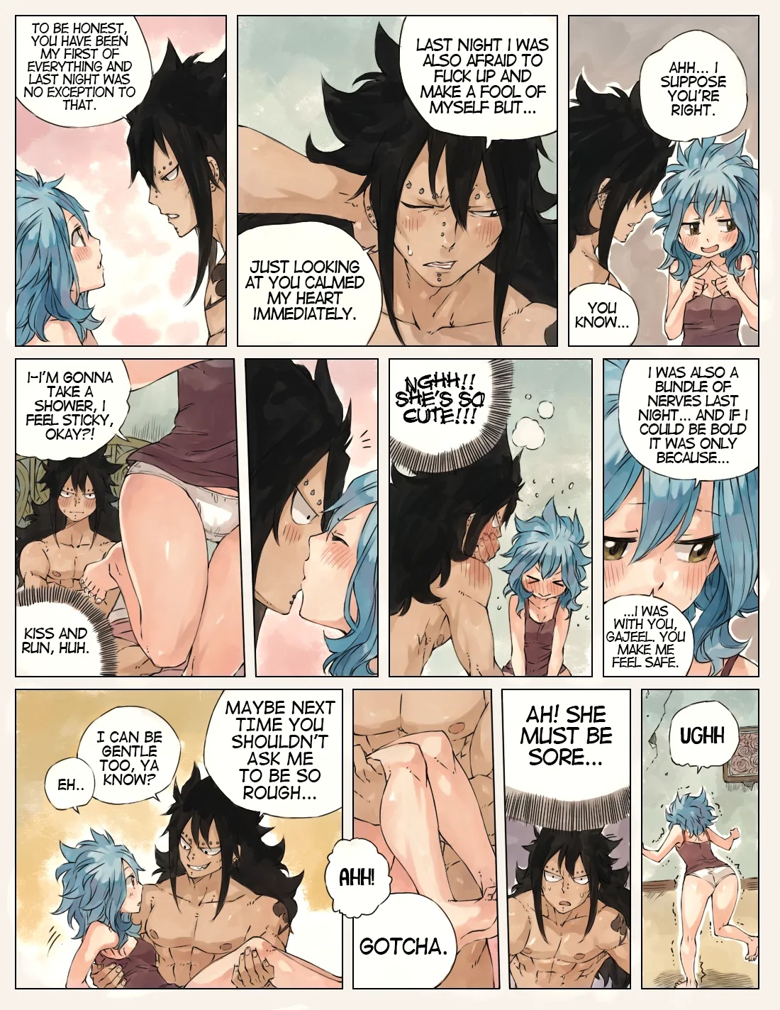 First Time: Fairy Tail DJ Porn Comics english 14