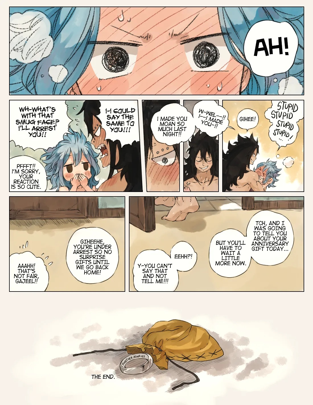 First Time: Fairy Tail DJ Porn Comics english 15