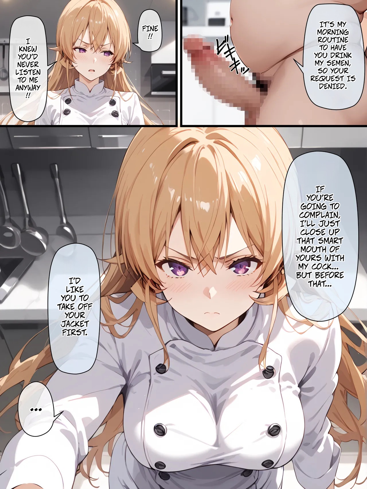 Food Wars! Soma Porn Comics english 30