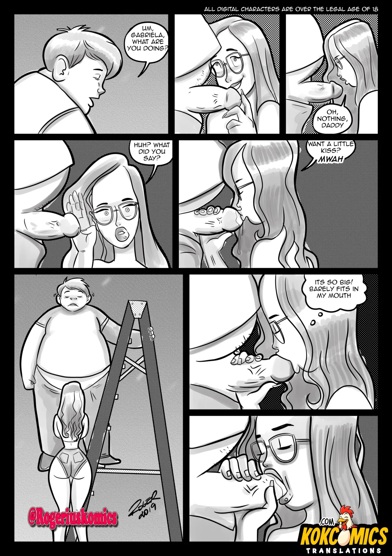 Gabriel and Gabriela part 4 Porn Comics english 12