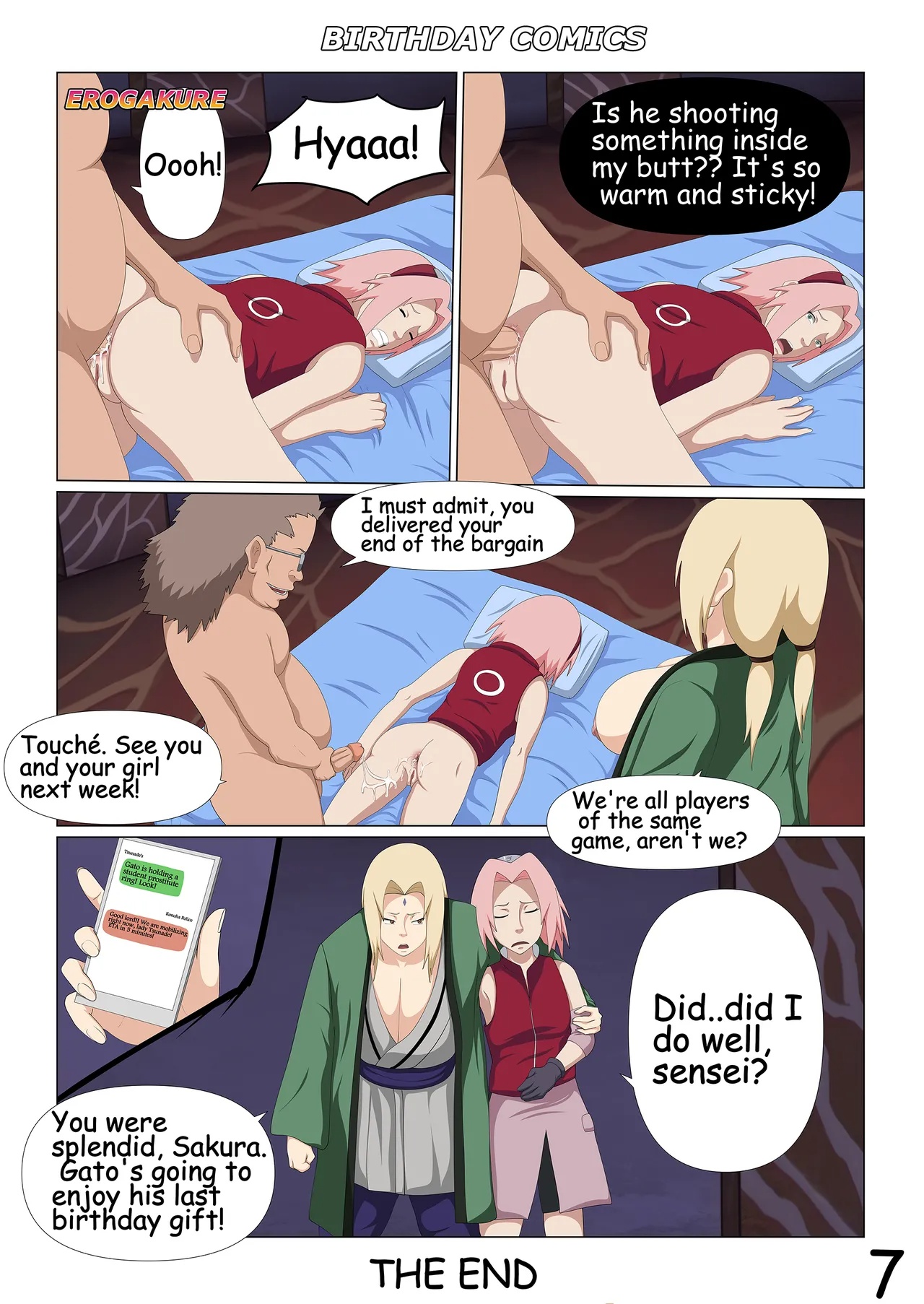 Gato's Birthday Porn Comics english 07