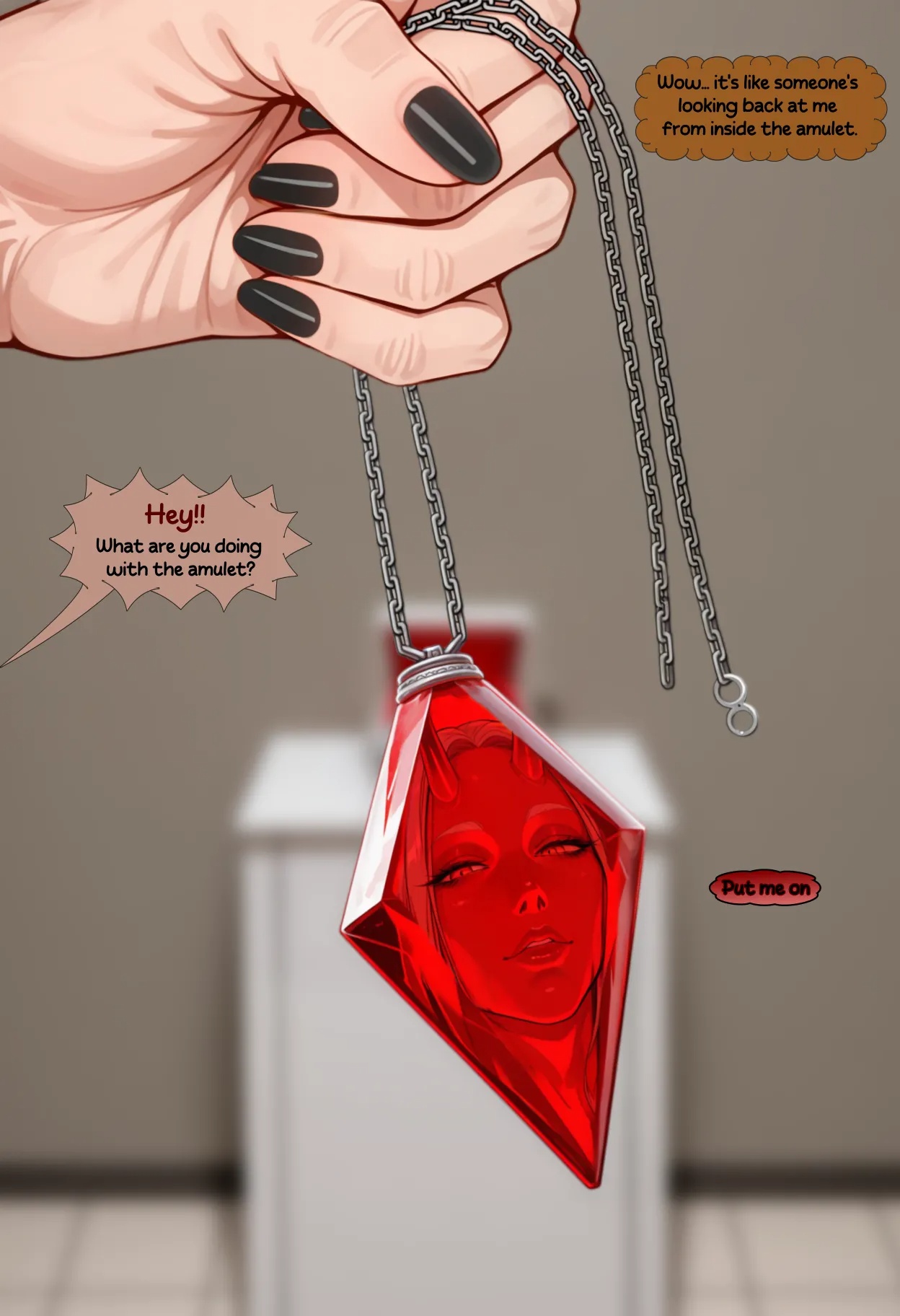 Gift Of The Bound Queen Porn Comics english 05