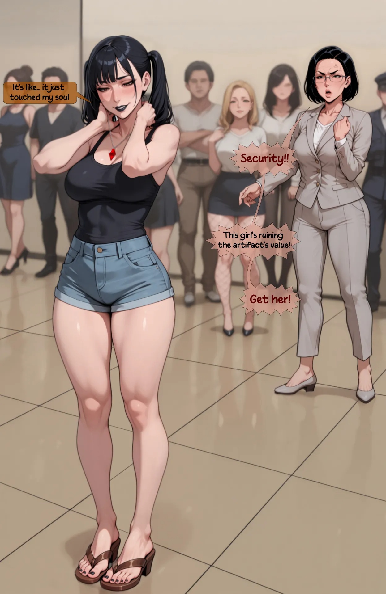 Gift Of The Bound Queen Porn Comics english 06