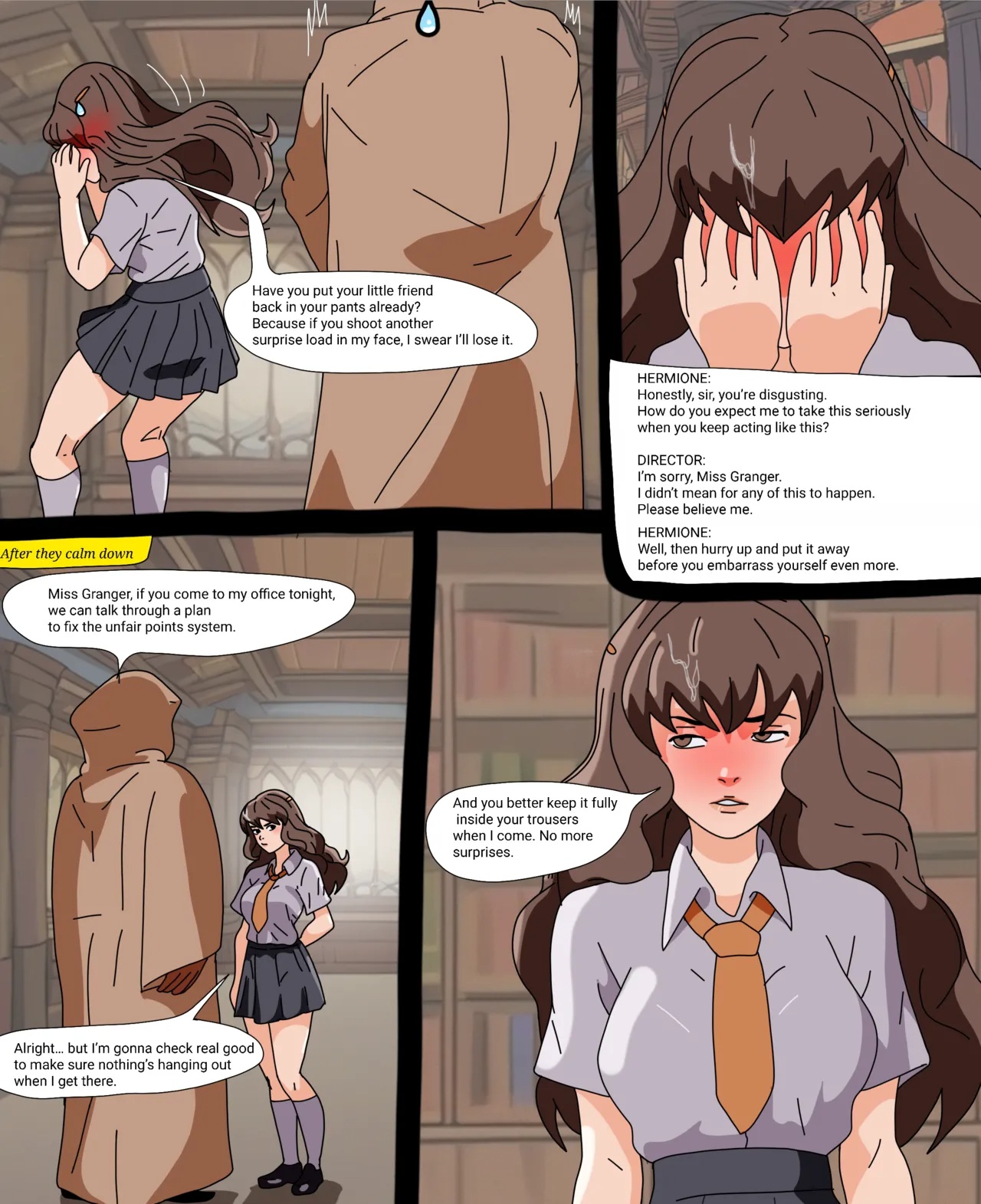 Granger's Private Points Porn Comics english 08