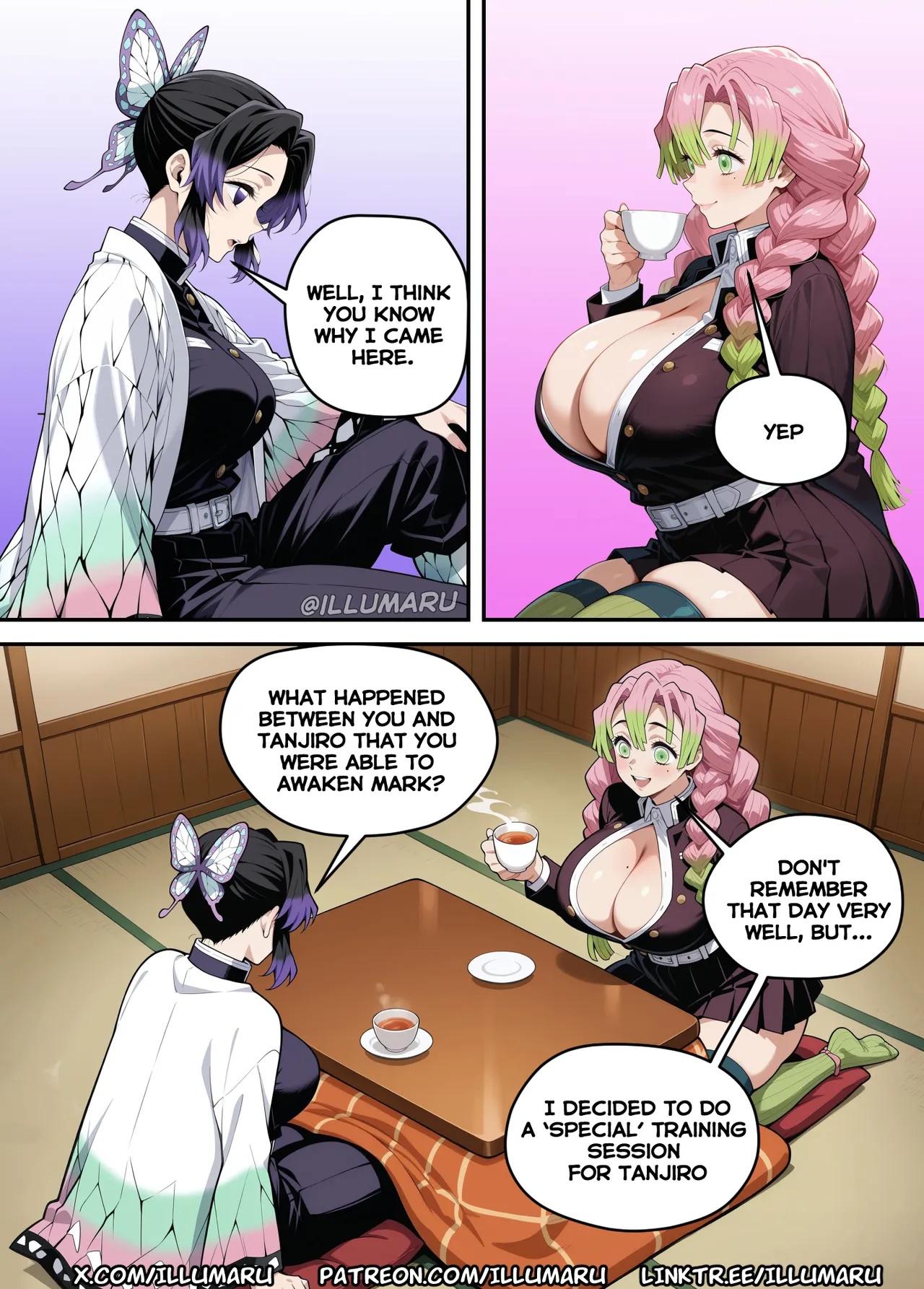 Hasira training: Shinobu Porn Comics english 03