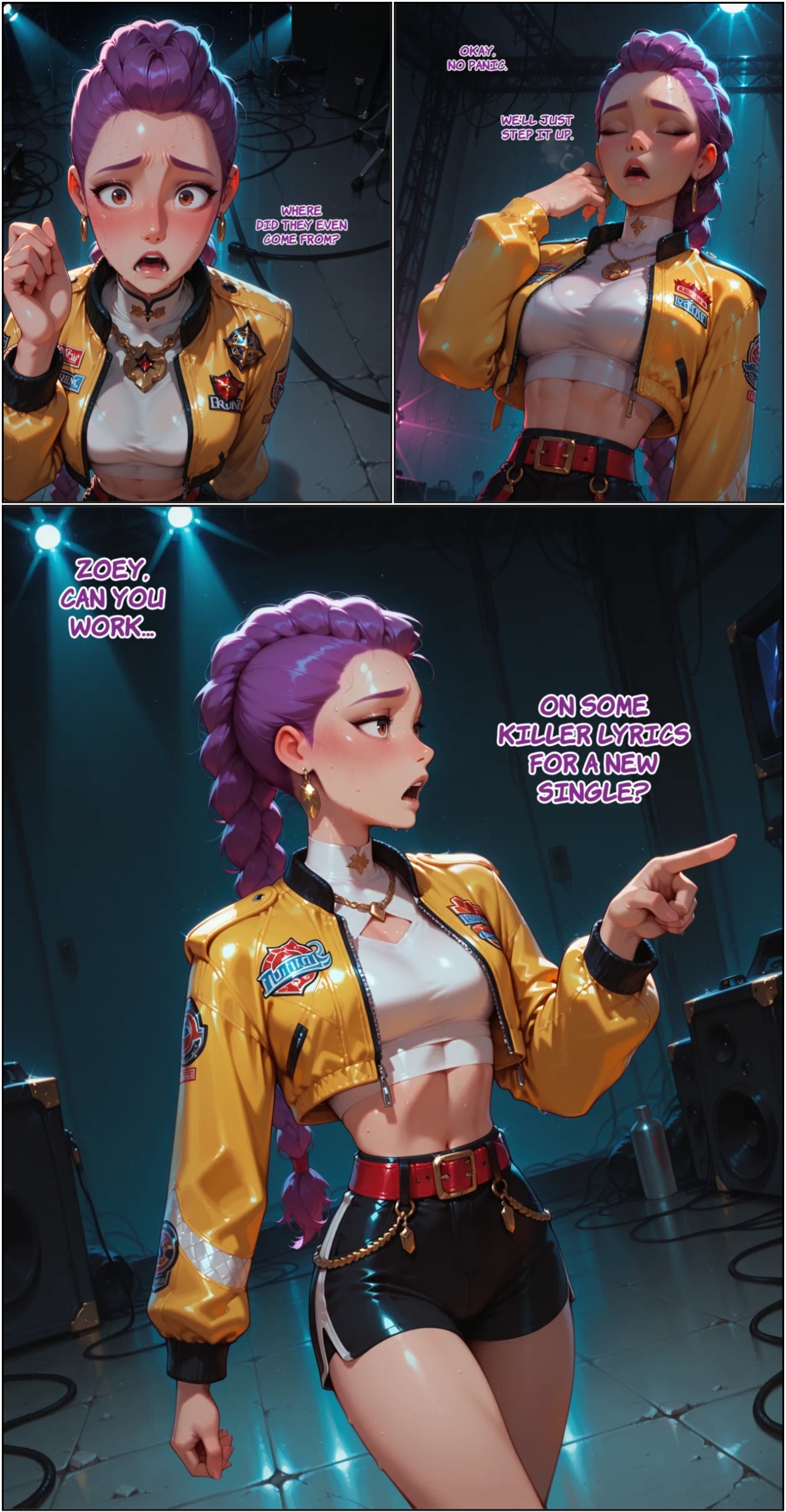 Heat On Stream Porn Comics english 05