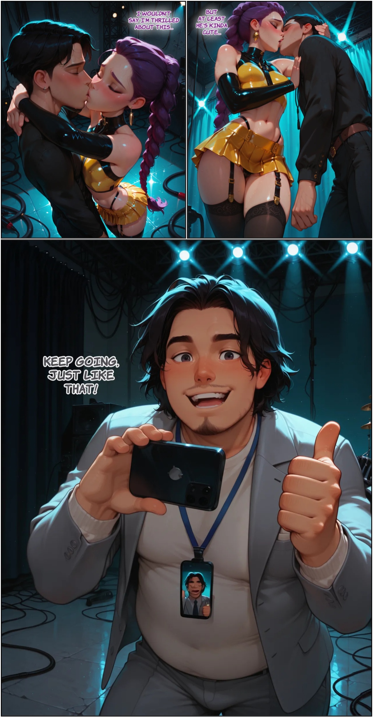 Heat On Stream Porn Comics english 17