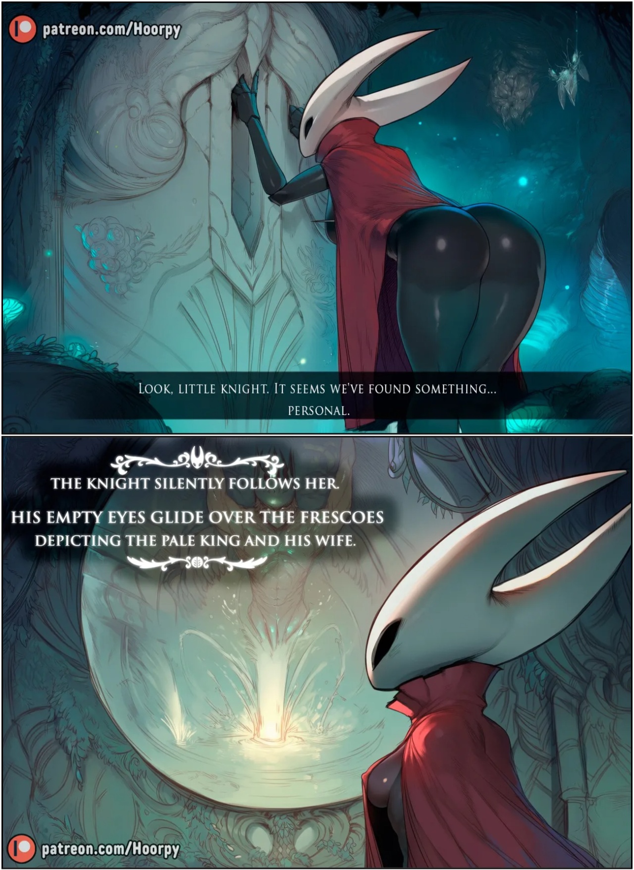 Hollow Knight Hornet And Knight Passion Porn Comics english 03