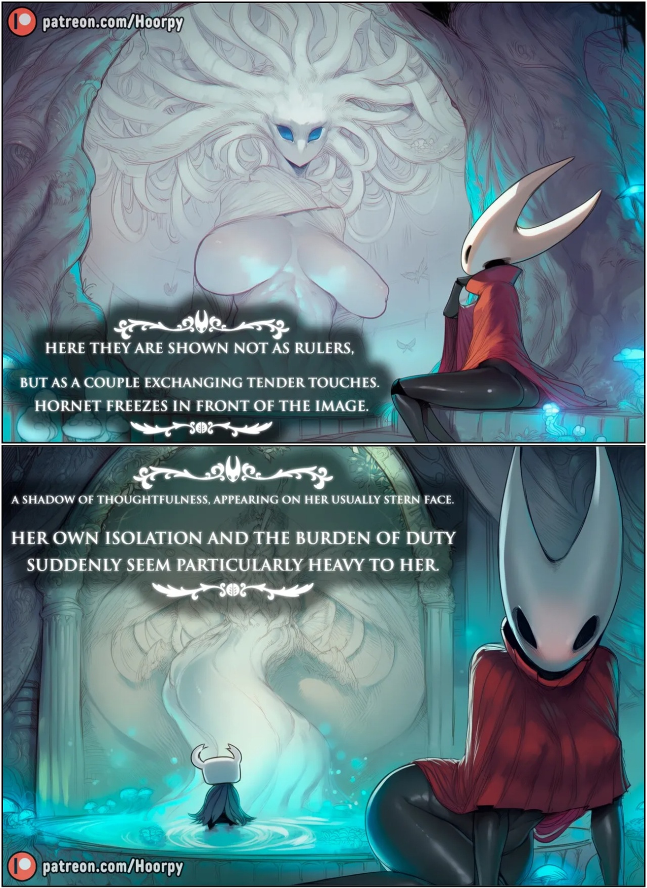 Hollow Knight Hornet And Knight Passion Porn Comics english 04