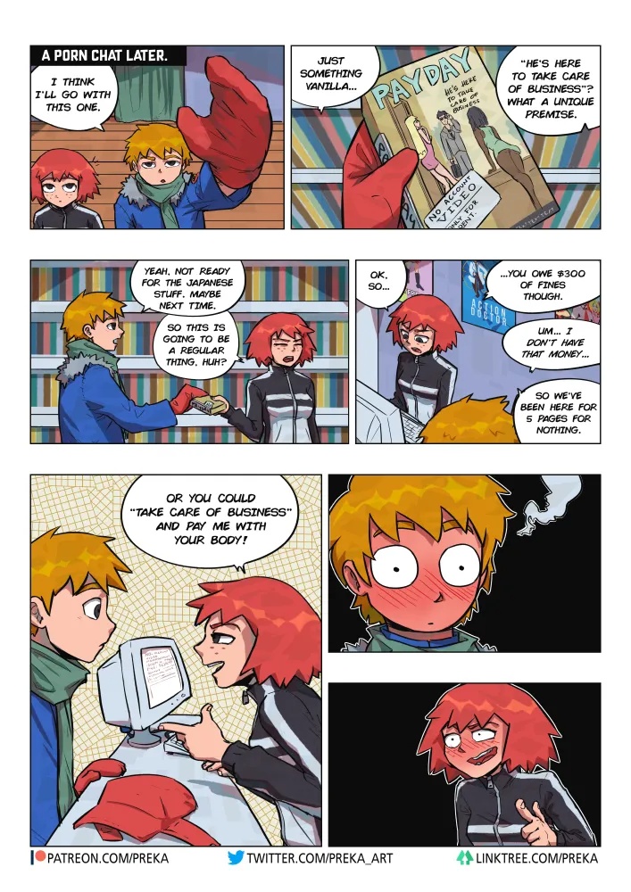 Kim Pine's Payday By Preka Porn Comics english 05