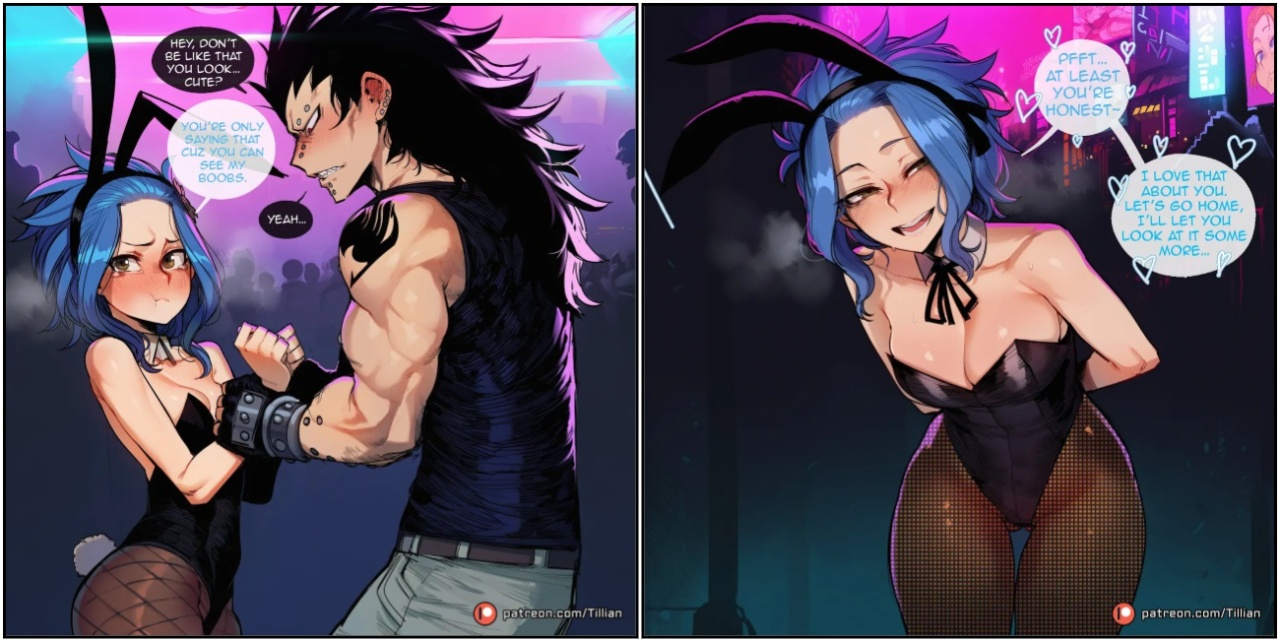 Levy Mcgarden x Gajeel Redfox  Porn Comics english 03