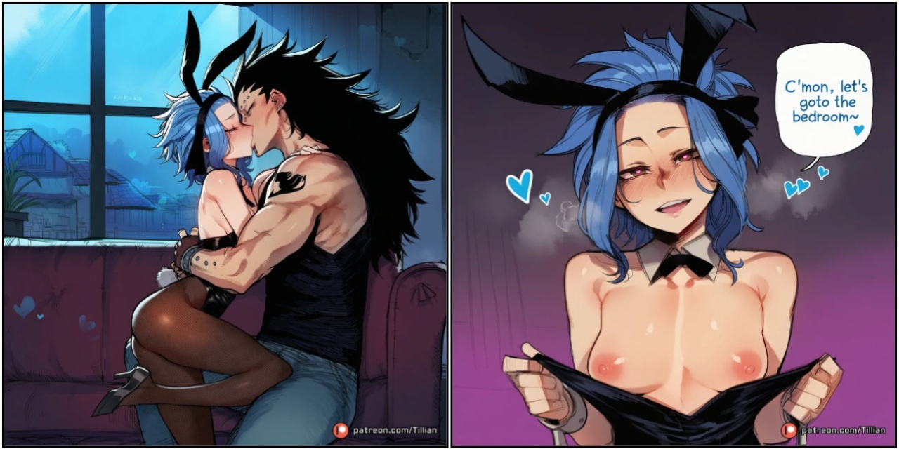 Levy Mcgarden x Gajeel Redfox  Porn Comics english 04
