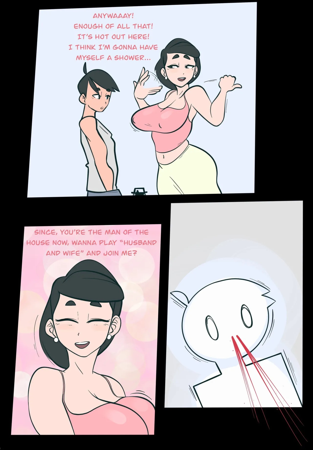 Lisa & James: Just One Week Porn Comics english 04