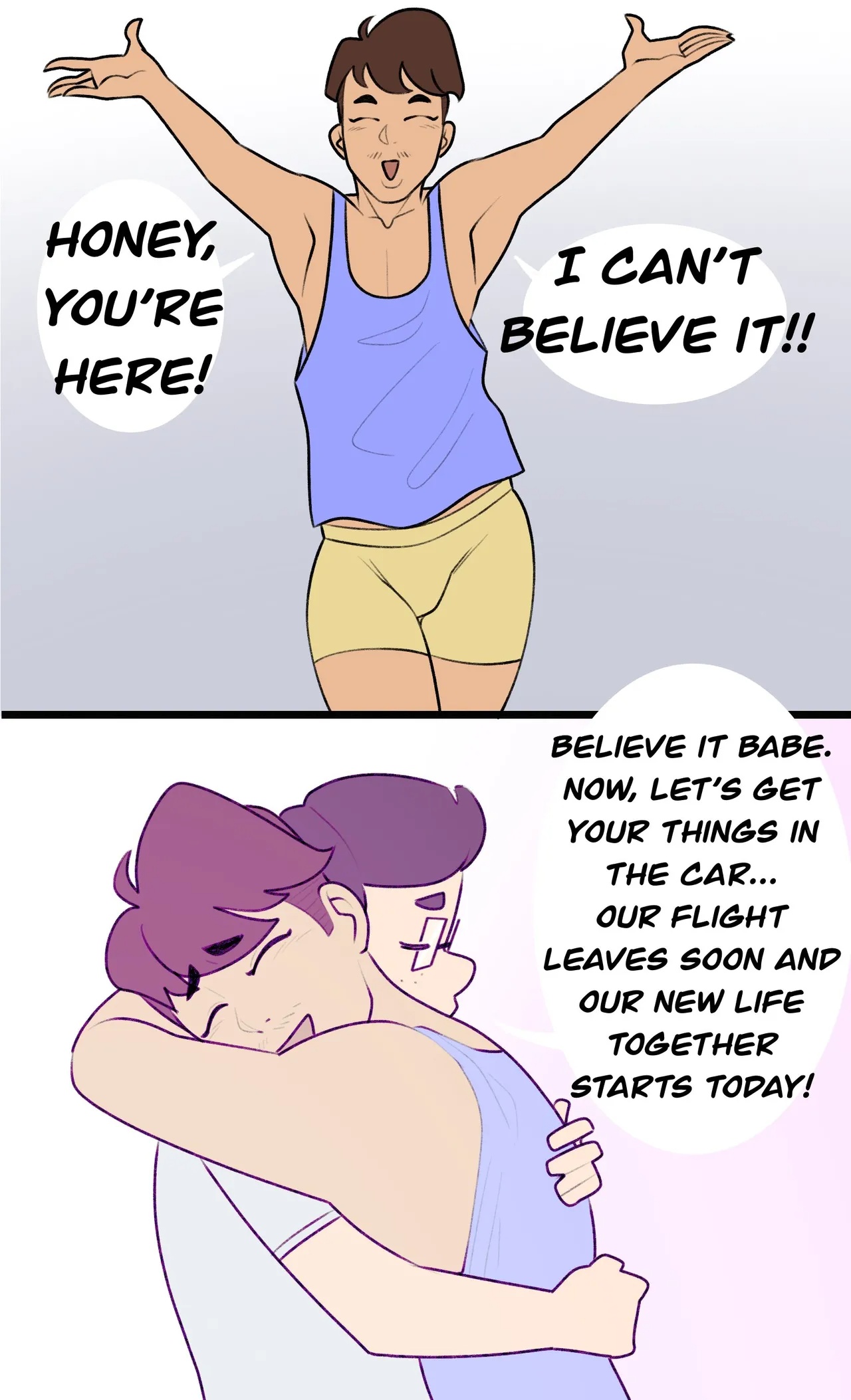 Lisa & James: The Week After Porn Comics english 06