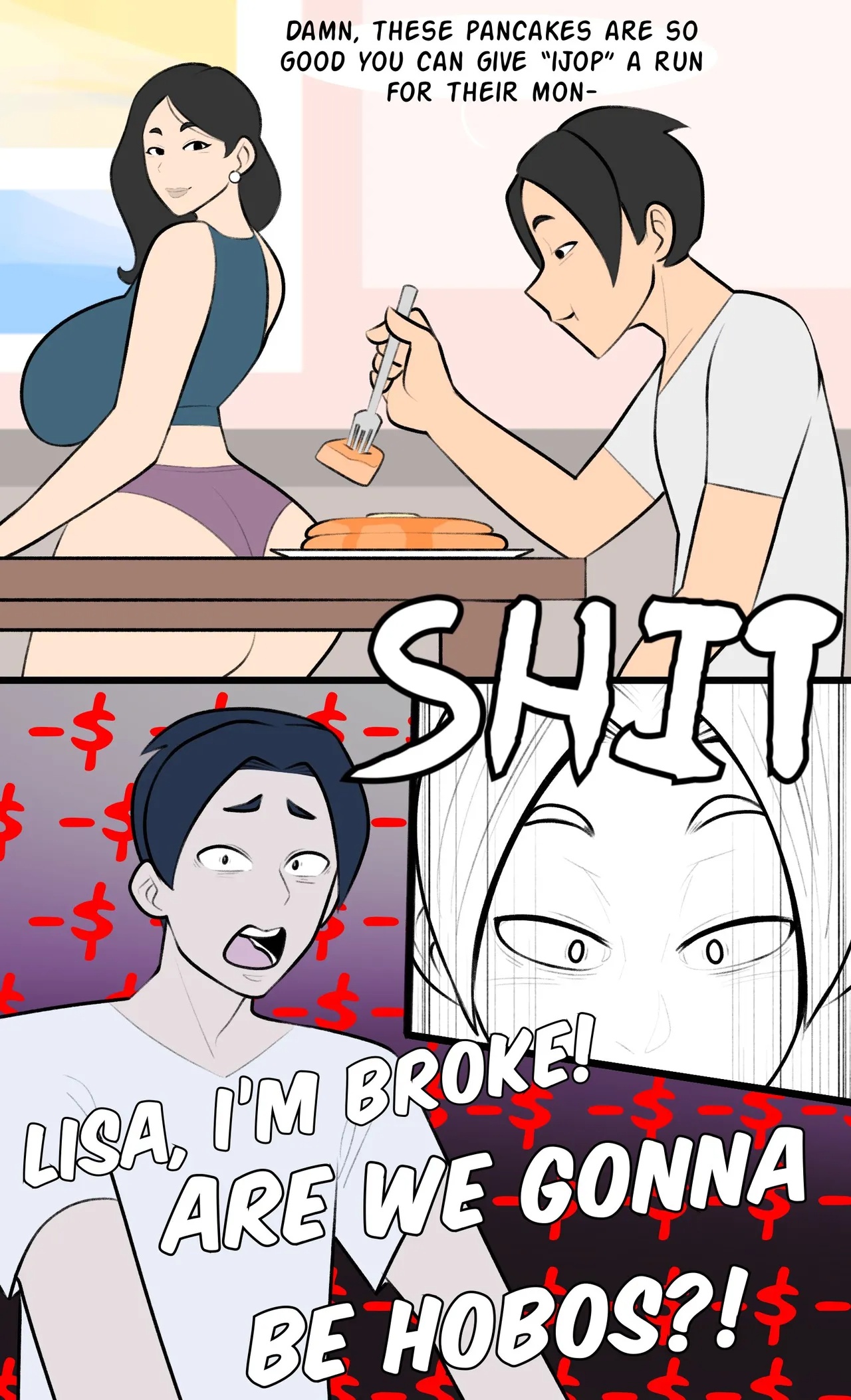 Lisa & James: The Week After Porn Comics english 17