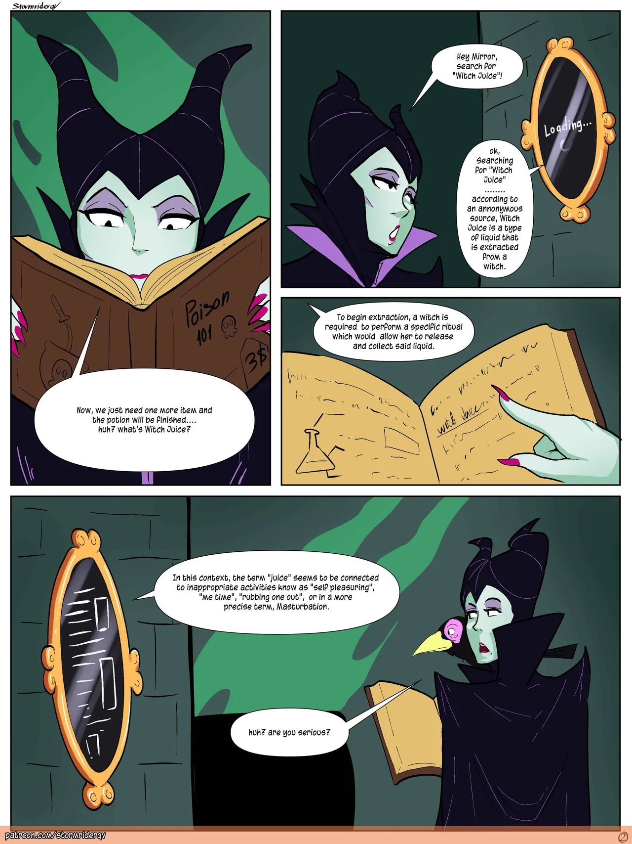 Maleficent By Stormriderqv Porn Comics english 02