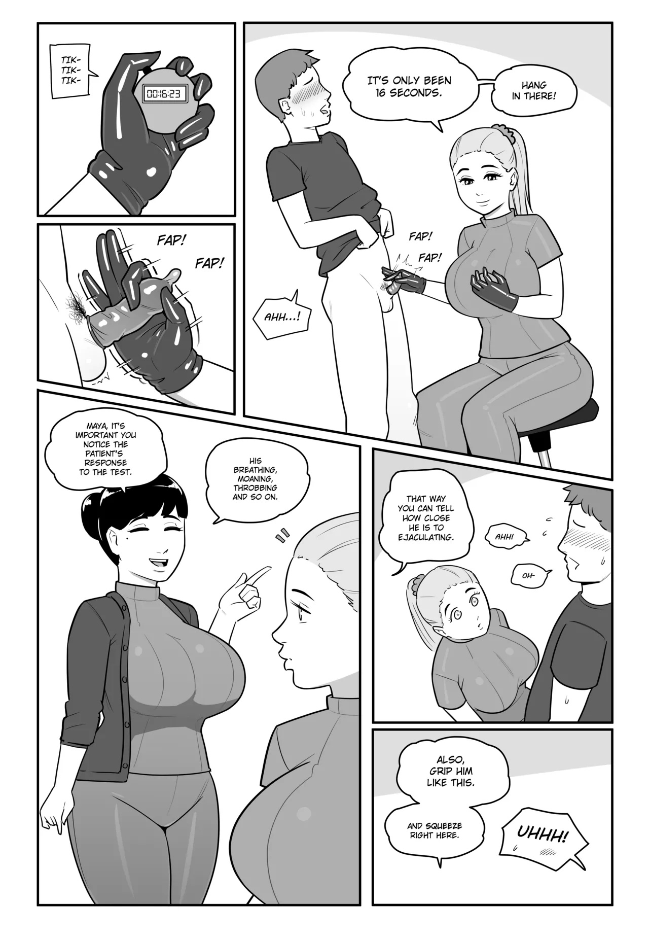 Maya's Virgin Training! Porn Comics english 06