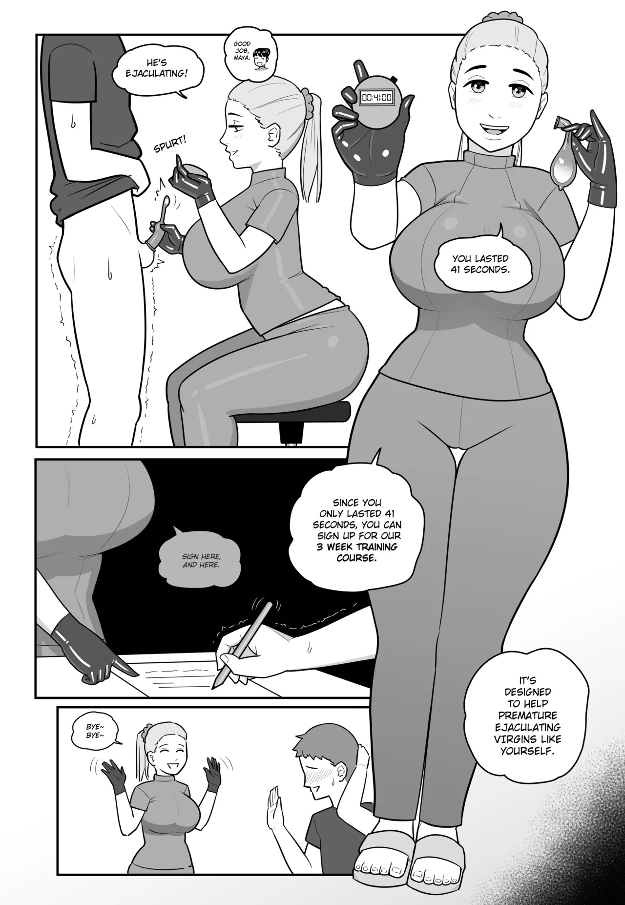 Maya's Virgin Training! Porn Comics english 07