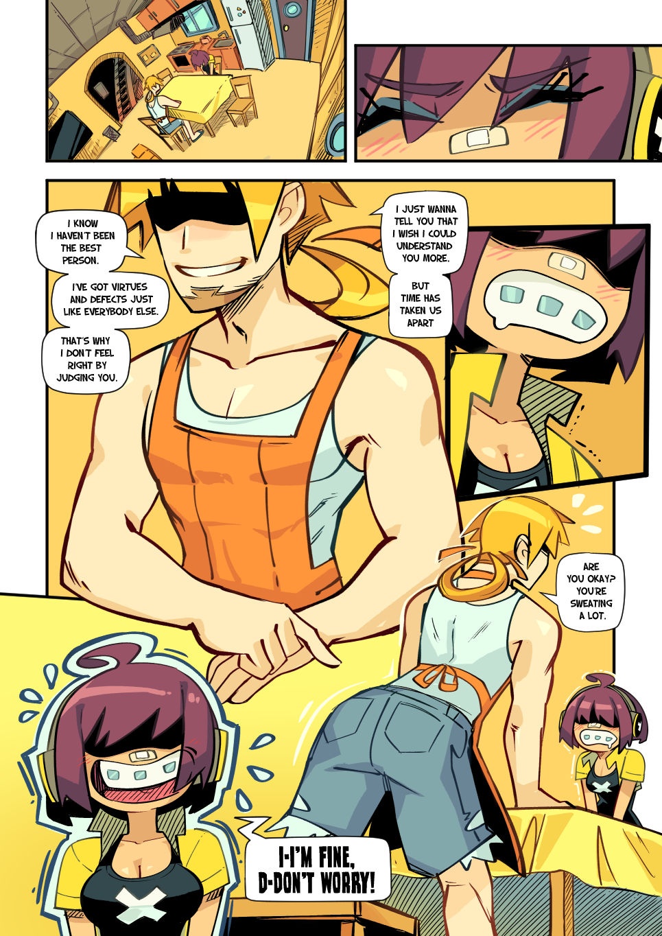 Mayonnaise With Pizza Porn Comics english 03