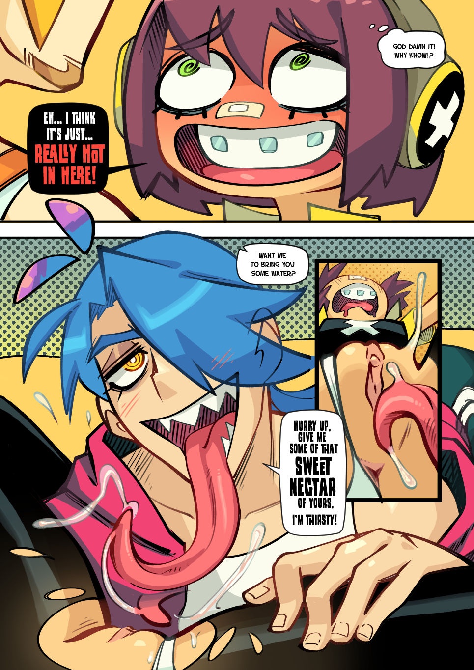 Mayonnaise With Pizza Porn Comics english 04