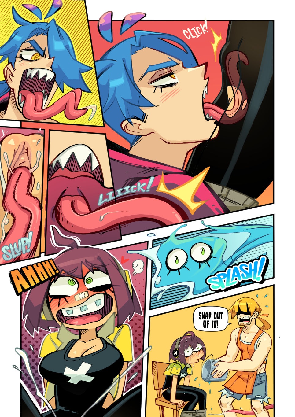 Mayonnaise With Pizza Porn Comics english 06