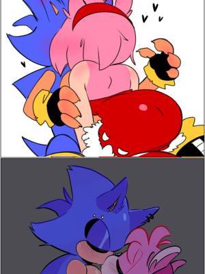 Metal Sonic x Amy Rose Porn Comics english 03