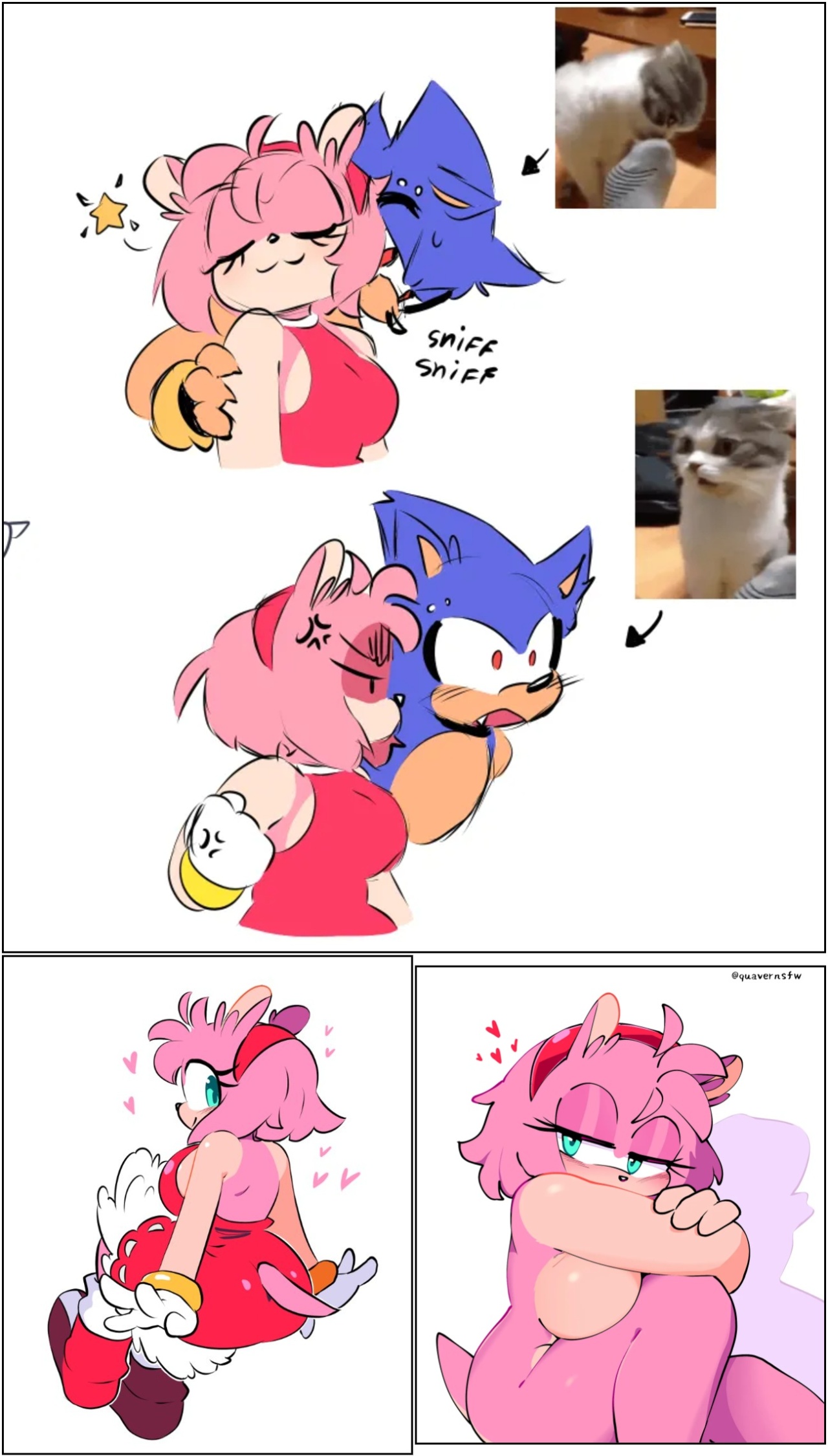 Metal Sonic x Amy Rose Porn Comics english 04