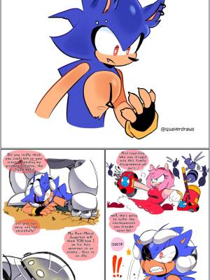 Metal Sonic x Amy Rose Porn Comics english 05