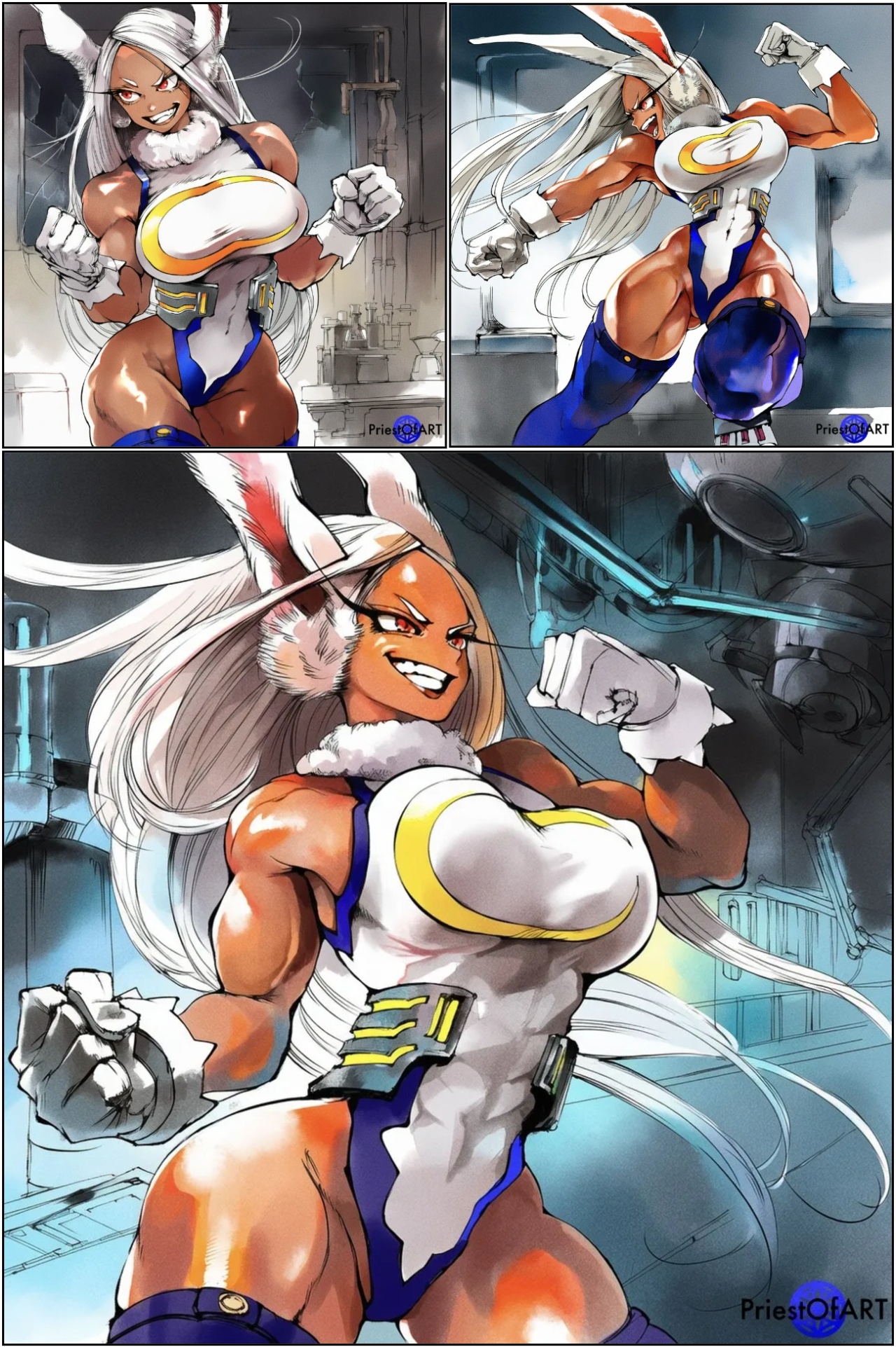Miruko's Defeat Porn Comics english 02