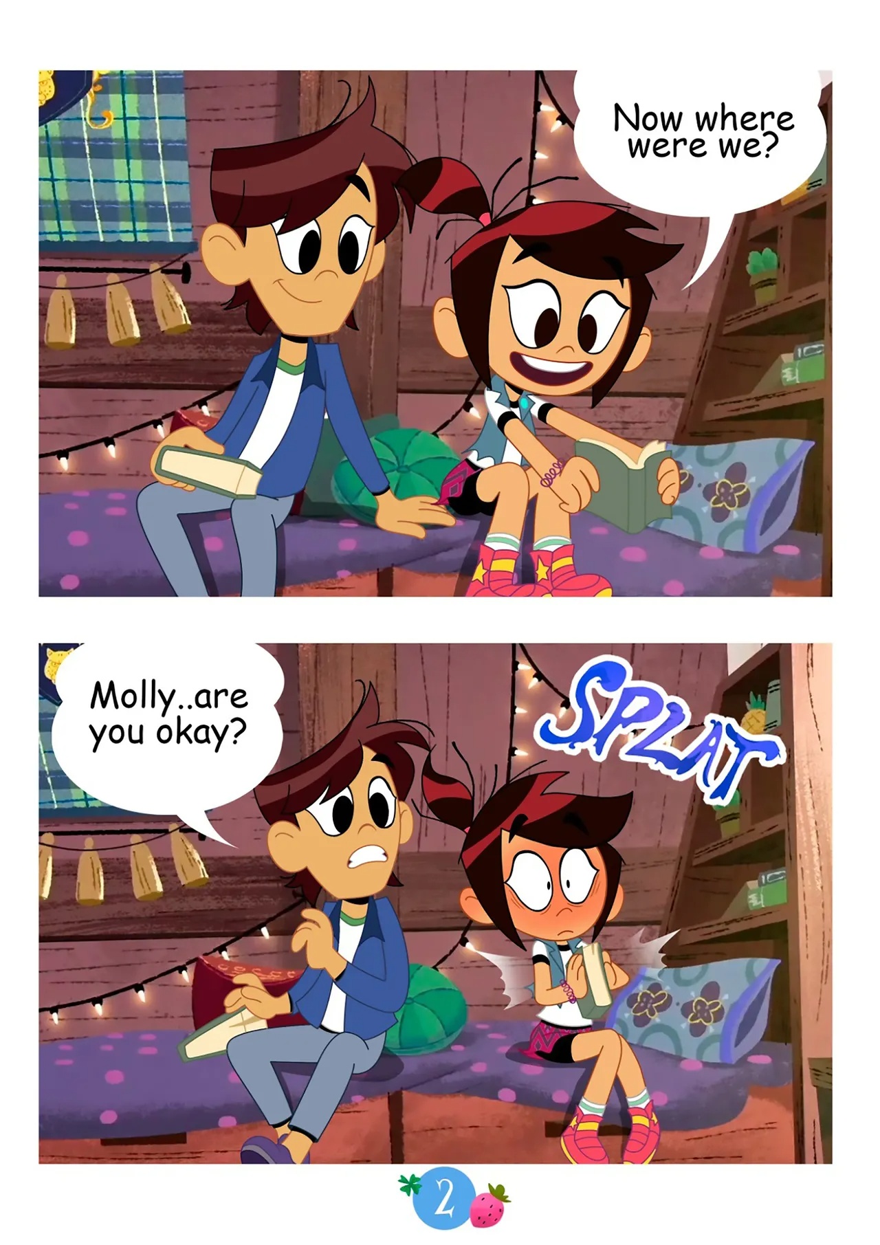 Molly And Ollie In "Studying"  Porn Comics english 02